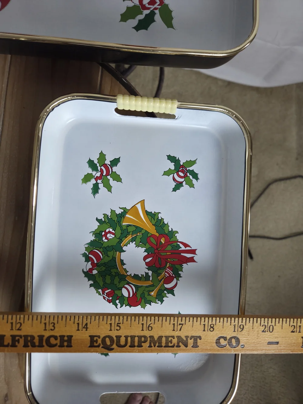 Vintage...Three Piece Lacquer Tray Set.